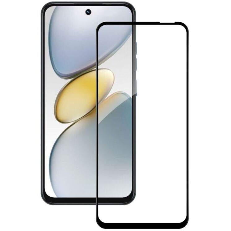 Защитное стекло ACCLAB Full Glue для TECNO Spark Go 1 - Black: фото 2 из 7