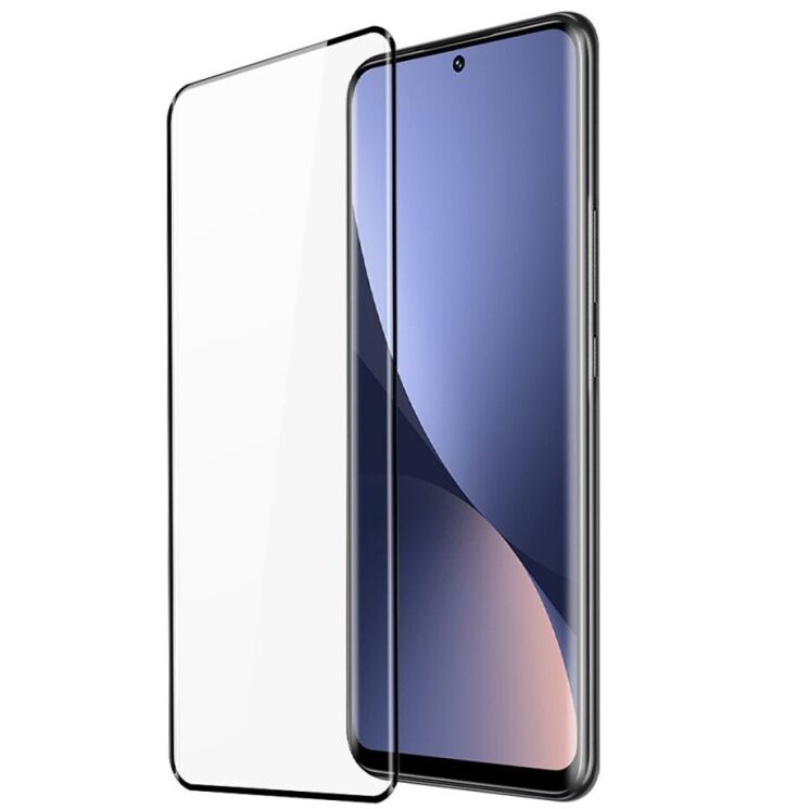 Защитное стекло DUX DUCIS Full Glue для Xiaomi 12 Pro - Black: фото 1 из 11