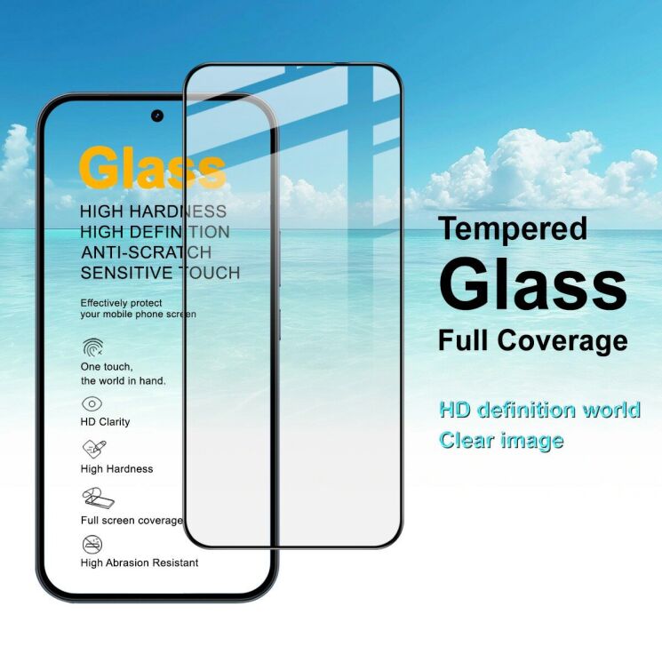 Защитное стекло IMAK 5D Pro+ Full Glue для Realme 16 Pro - Black: фото 7 из 8