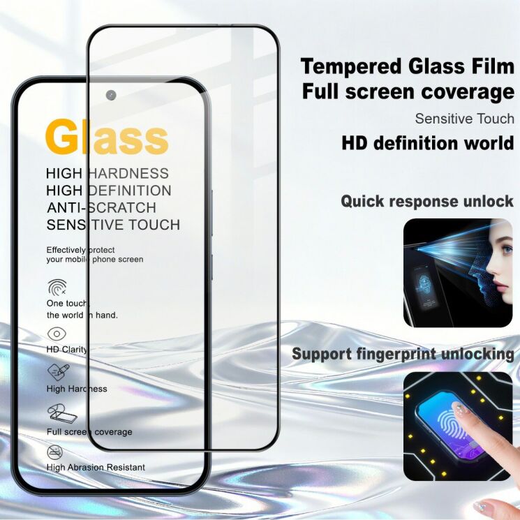 Защитное стекло IMAK 5D Pro+ Full Glue для Realme 16 Pro - Black: фото 2 из 8