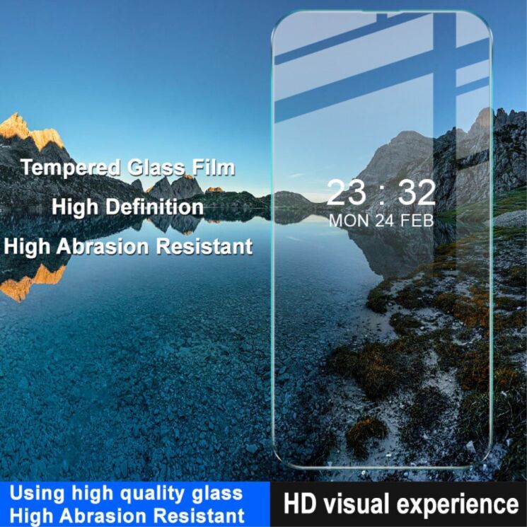 Защитное стекло IMAK H Screen Guard для Apple iPhone 15 - Transparent: фото 3 из 11