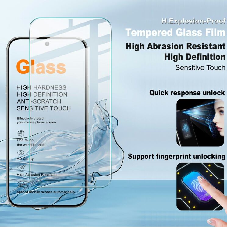 Захисне скло IMAK H Screen Guard для Infinix Note 60 Pro / Note 60: фото 2 з 9