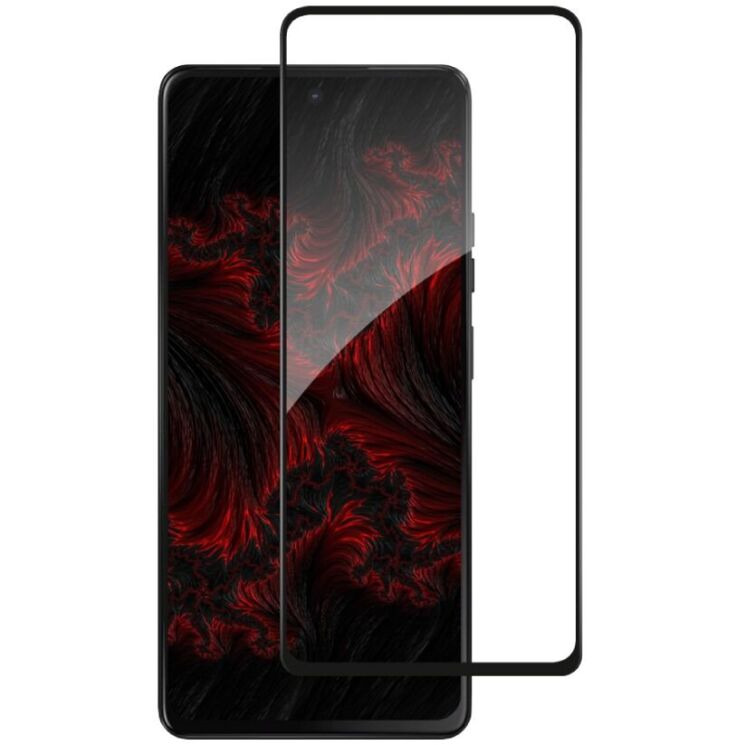 Защитное стекло Intaleo Full Glue для Motorola Moto G77 - Black: фото 2 из 8
