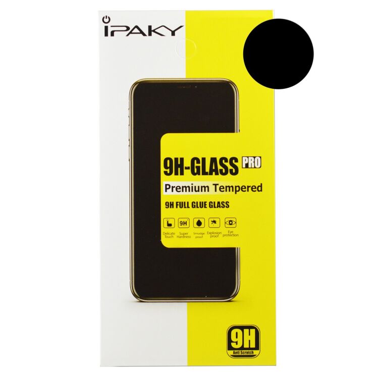 Захисне скло iPaky 5D Full Glue Protect для Apple iPhone 16 Pro Max - Black: фото 1 з 1