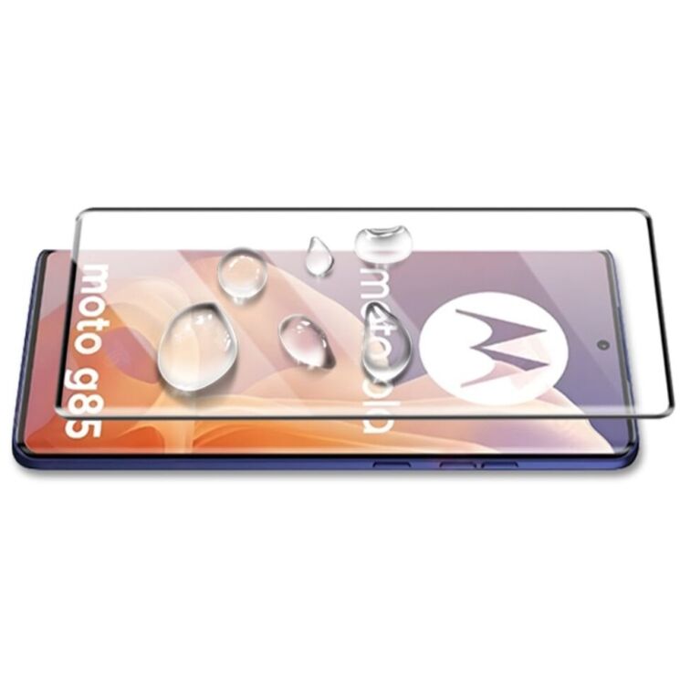 Защитное стекло MOCOLO 3D Curved Full Size для Motorola Moto G85 - Black: фото 2 из 8