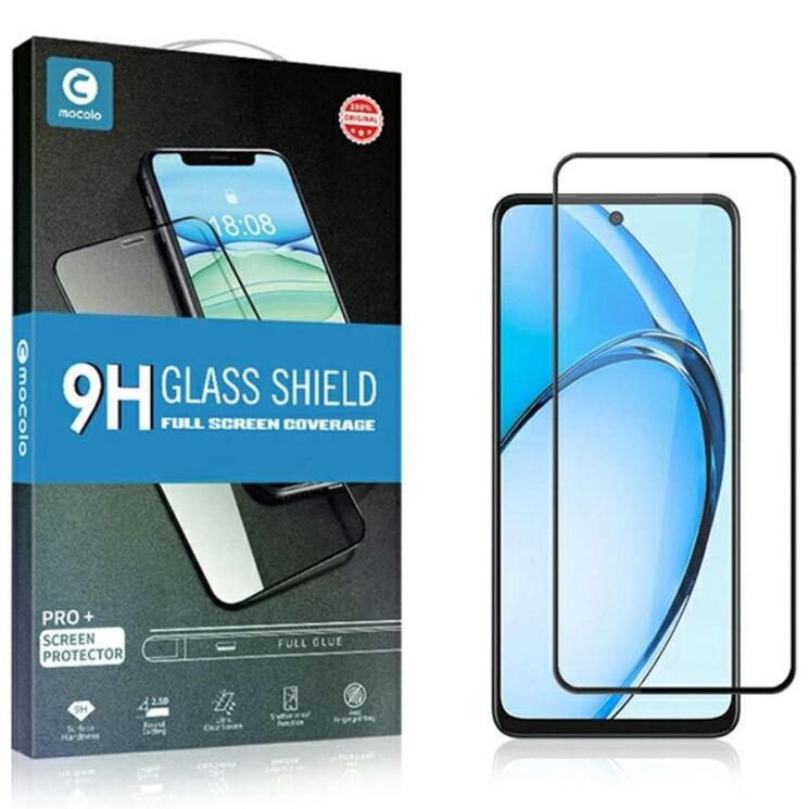 Защитное стекло MOCOLO Full Glue Cover для OPPO A60 - Black: фото 9 из 9