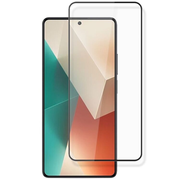 Защитное стекло MOCOLO Full Glue Cover для Xiaomi Redmi Note 13 - Black: фото 1 из 6