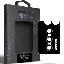 Защитное стекло на камеру ArmorStandart Supreme Black Icon для Samsung Galaxy S24 Plus (S926) - Black: фото 1 из 1