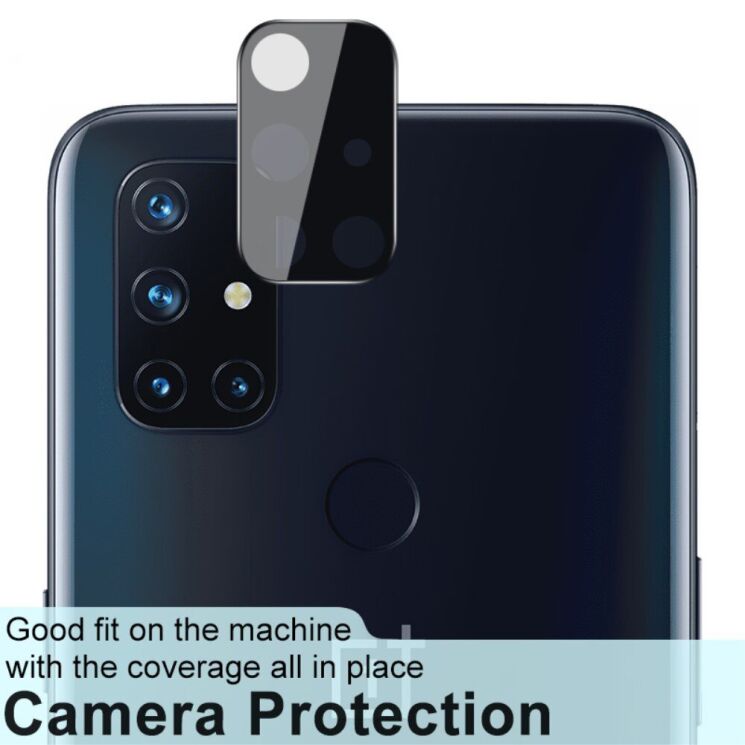 Захисне скло на камеру IMAK Integrated Lens Protector для OnePlus Nord N10 - Black: фото 5 з 10