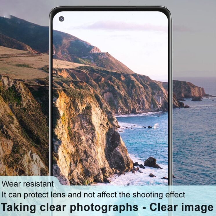 Захисне скло на камеру IMAK Integrated Lens Protector для OnePlus Nord N10 - Black: фото 6 з 10