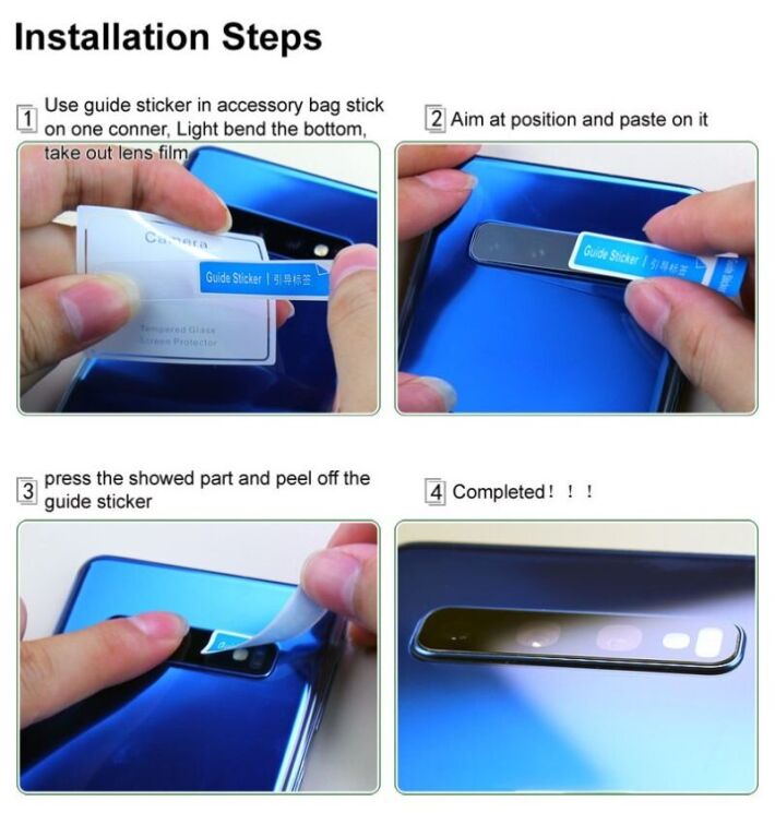 Защитное стекло на камеру IMAK Integrated Lens Protector для Xiaomi Poco F6: фото 10 из 11