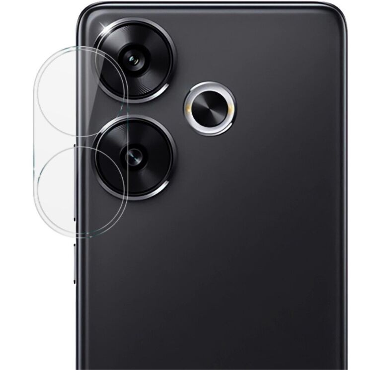 Защитное стекло на камеру IMAK Integrated Lens Protector для Xiaomi Poco F6: фото 2 из 11