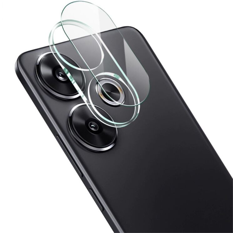 Защитное стекло на камеру IMAK Integrated Lens Protector для Xiaomi Poco F6: фото 1 из 11