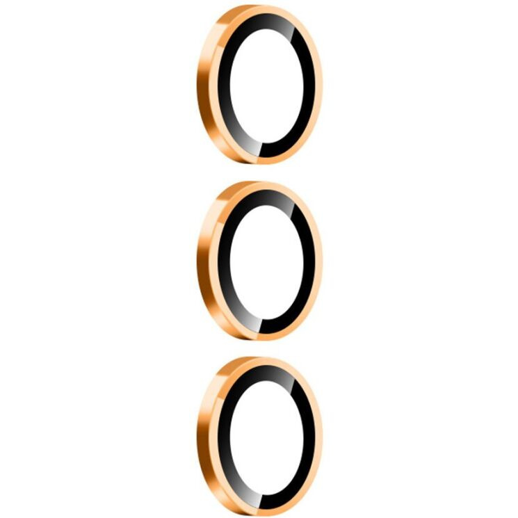 Защитное стекло на камеру RURIHAI Lens Protector для Samsung Galaxy S26 Plus (S947) / Galaxy S26 (S942) - Orange: фото 3 из 6