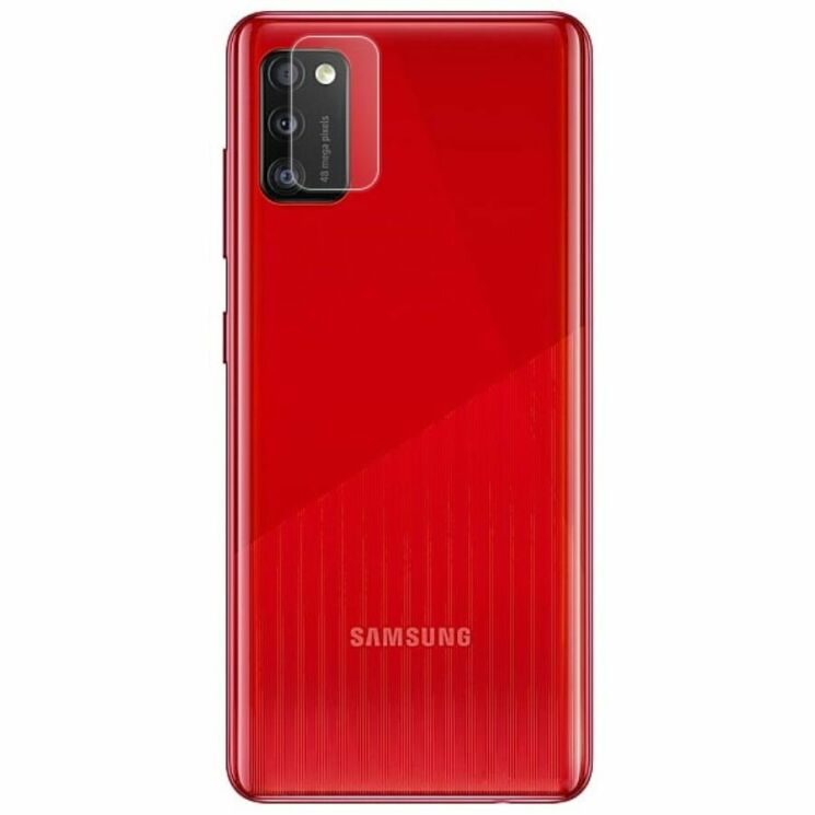 Защитное стекло на заднюю камеру Deexe Lens Protector для Samsung Galaxy A41 (A415): фото 1 из 1