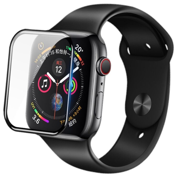 Захисне скло NILLKIN 3D AW+ Series для Apple Watch 38 mm - Black: фото 1 з 20