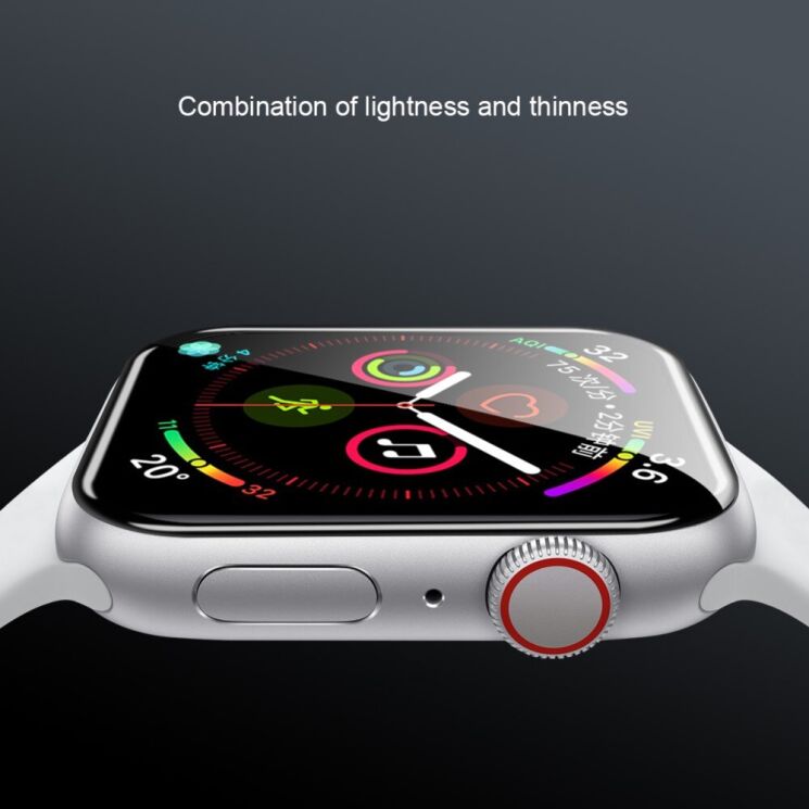 Захисне скло NILLKIN 3D AW+ Series для Apple Watch 38 mm - Black: фото 7 з 20