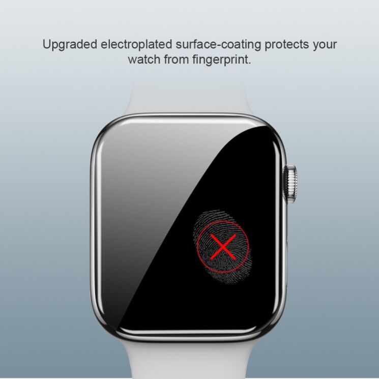 Захисне скло NILLKIN 3D AW+ Series для Apple Watch 38 mm - Black: фото 13 з 20