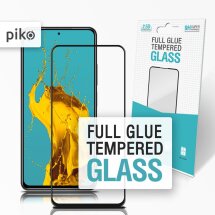 Защитное стекло Piko Full Glue для Xiaomi Poco F3 / Redmi K40 / Redmi K40 Pro / Mi 11i - Black: фото 1 из 4