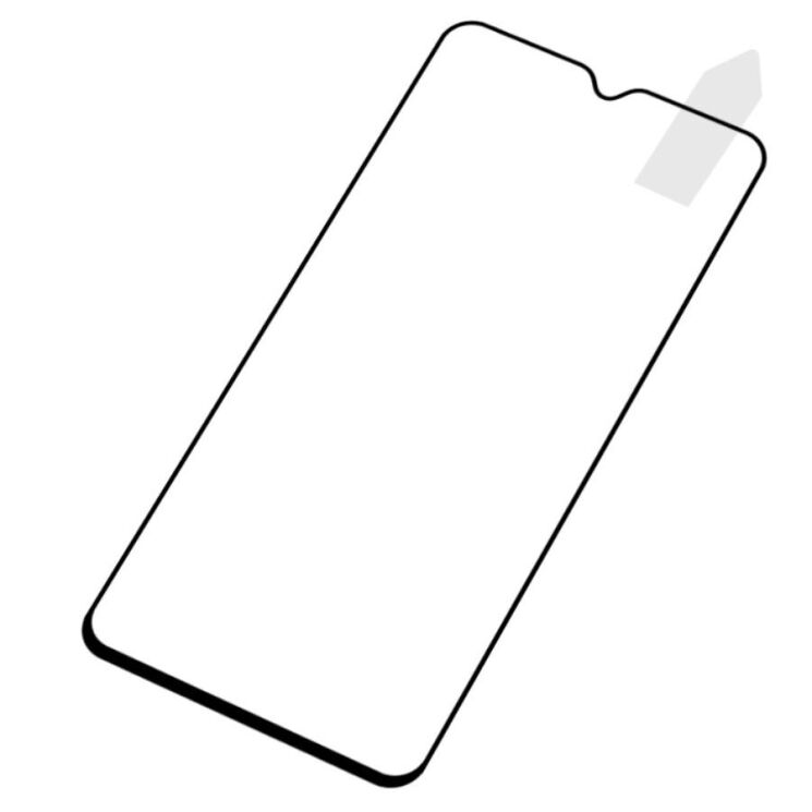 Защитное стекло RURIHAI Full Glue Screen Protect для Realme Note 50 - Black: фото 3 из 9