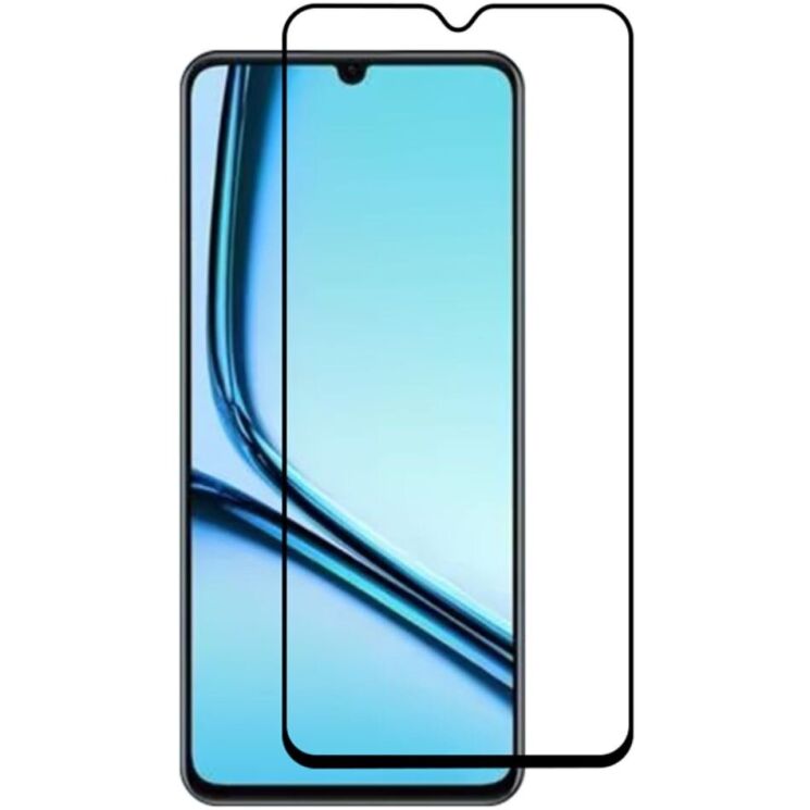Защитное стекло RURIHAI Full Glue Screen Protect для Realme Note 50 - Black: фото 1 из 9