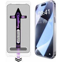 Захисне скло YONGPOLY Full Glue для iPhone 18 Pro Max - Black: фото 1 з 9