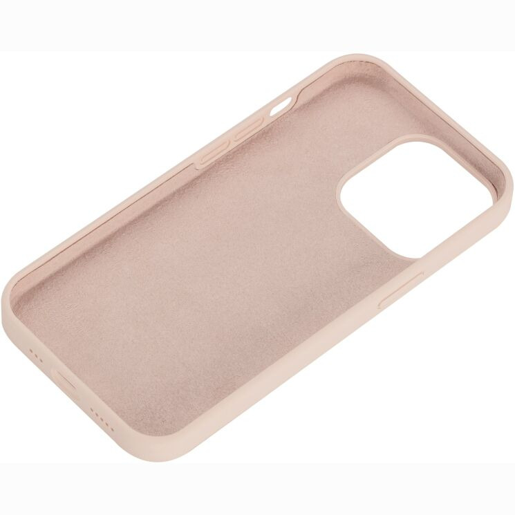 Защитный чехол 2Е Liquid Silicone для iPhone 13 Pro - Beige Pink: фото 2 из 3