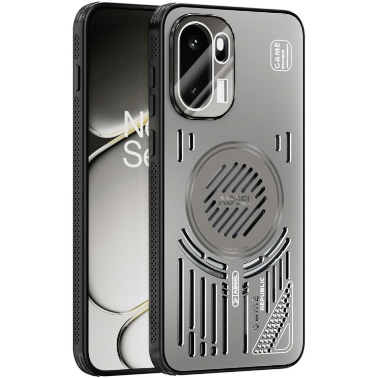 Захисний чохол ABEEL Game Republic для OnePlus 15R / Ace 6 / Ace 6T - Titanium Grey: фото 1 з 7