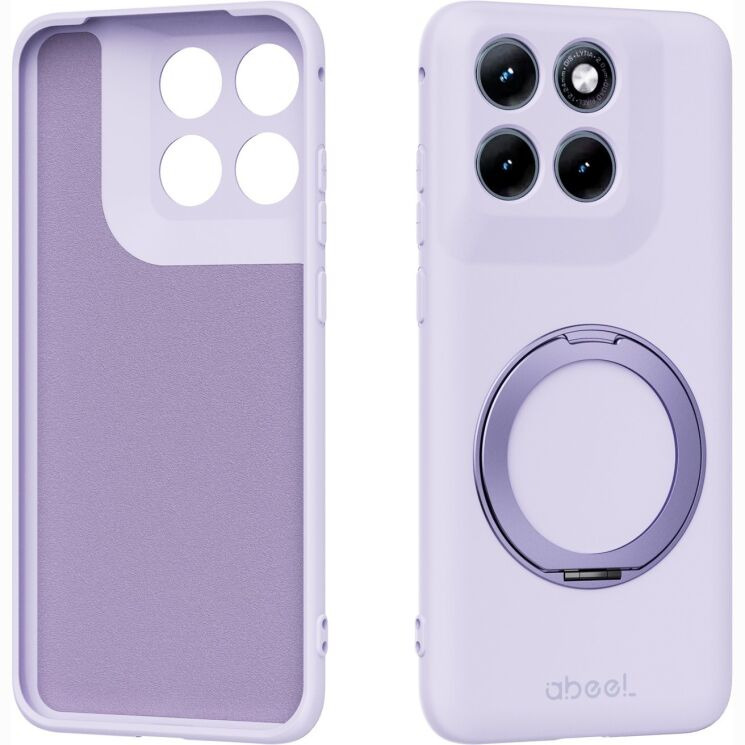 Защитный чехол ABEEL Lyra Skin Kickstand with MagSafe для Motorola Edge 70 Fusion - Purple: фото 1 из 8