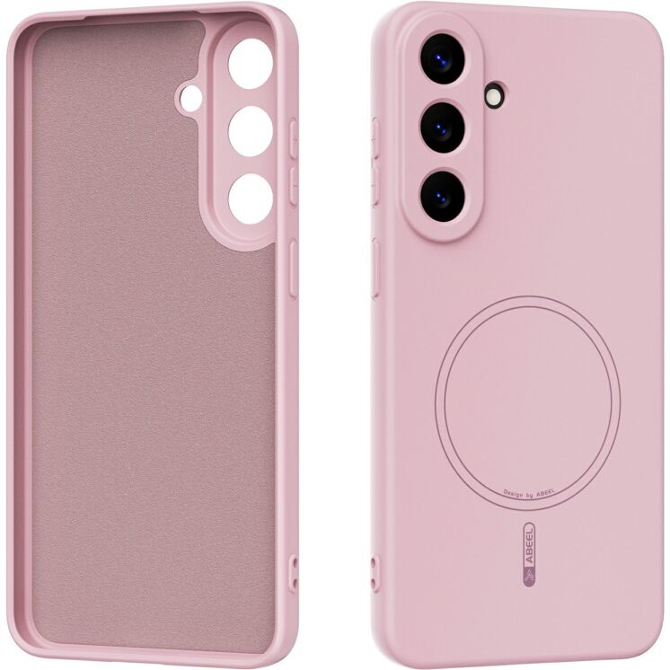 Защитный чехол ABEEL Lyra Skin with MagSafe для Samsung Galaxy S26 FE - Pink: фото 1 из 7