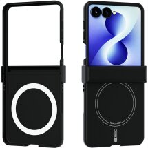 Защитный чехол ABEEL Lyra Skin with MagSafe (FF) для Samsung Galaxy Flip 8 - Black: фото 1 из 6