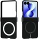 Защитный чехол ABEEL Lyra Skin with MagSafe (FF) для Samsung Galaxy Flip 8 - Black (423526B). Фото 1 из 6