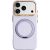 Захисний чохол ABEEL Silk Ring Magnetic для iPhone 18 Pro / 17 Pro - Lilac Purple: фото 1 з 7