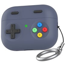 Защитный чехол AHASTYLE Game Style для AirPods Pro 3 - Midnight Blue: фото 1 из 6