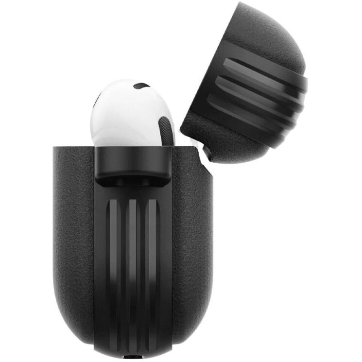 Защитный чехол Caseology Vault by Spigen для Apple AirPods 4 (ACS08655) - Black: фото 5 из 13