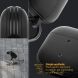 Защитный чехол Caseology Vault by Spigen для Apple AirPods 4 (ACS08655) - Black (364436B). Фото 9 из 13