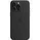 Защитный чехол Copiex Silicone Case with MagSafe для Apple iPhone 15 Pro Max - Black (339490B). Фото 4 из 4