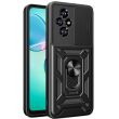 Чехол с защитой камеры Deexe Armor Shield для Honor 200 - Black (364144B)