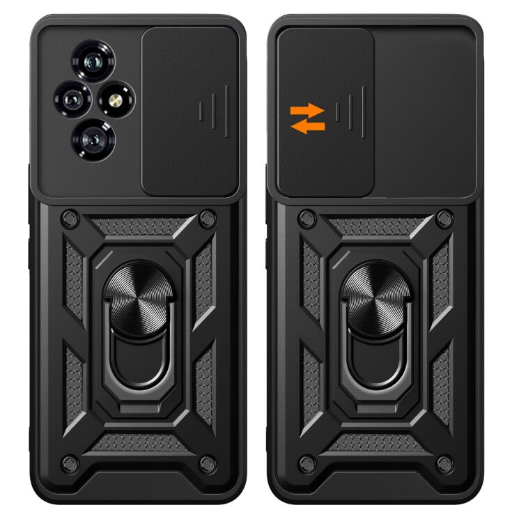 Захисний чохол Deexe Armor Shield для Honor 200 - Red: фото 2 з 8