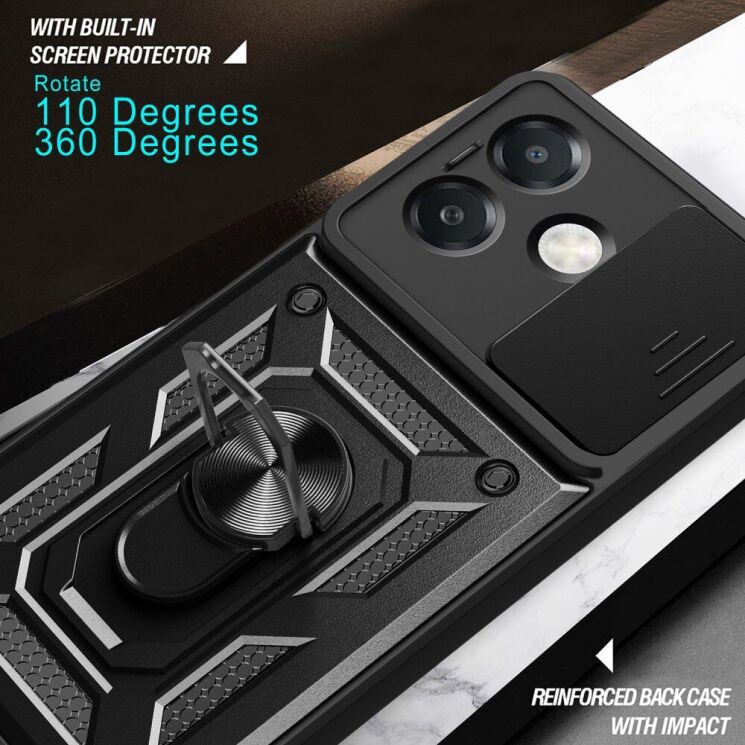 Защитный чехол Deexe Armor Shield для OPPO A3x / A3 / A40m - Rose Gold: фото 6 из 10
