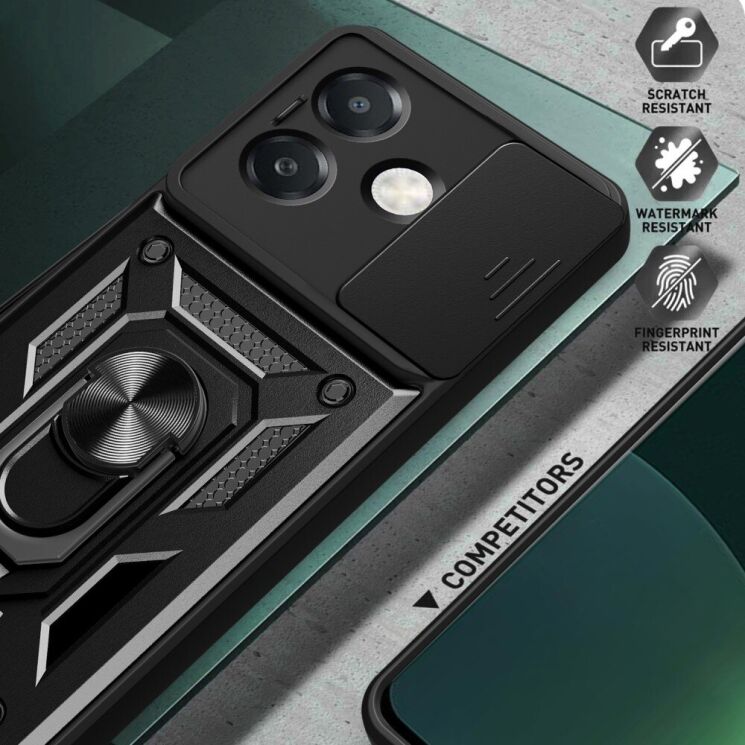 Защитный чехол Deexe Armor Shield для OPPO A3x / A3 / A40m - Rose Gold: фото 3 из 10