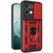 Захисний чохол Deexe Armor Shield для OPPO A6 Pro - Red (402320R). Фото 1 з 10