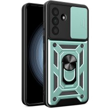 Защитный чехол Deexe Armor Shield для Samsung Galaxy A36 (A366) - Green: фото 1 из 9