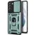 Защитный чехол Deexe Armor Shield для Samsung Galaxy S21 FE (G990) - Green: фото 1 из 6