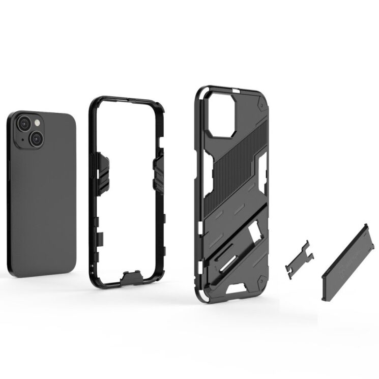 Защитный чехол Deexe Bibercas для Apple iPhone 14 - Red: фото 4 из 6