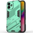 Защитный чехол Deexe Bibercas для Apple iPhone 16 - Green (360747G)