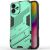 Защитный чехол Deexe Bibercas для Apple iPhone 16 - Green: фото 1 из 6