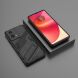 Защитный чехол Deexe Bibercas для Motorola Edge 50 Fusion - Black (354232B). Фото 5 из 7