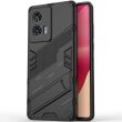 Защитный чехол Deexe Bibercas для Motorola Edge 50 Fusion - Black (354232B)