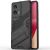 Защитный чехол Deexe Bibercas для Motorola Edge 50 Fusion - Black: фото 1 из 7